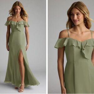 Azazie Sophie Dress - Pistachio